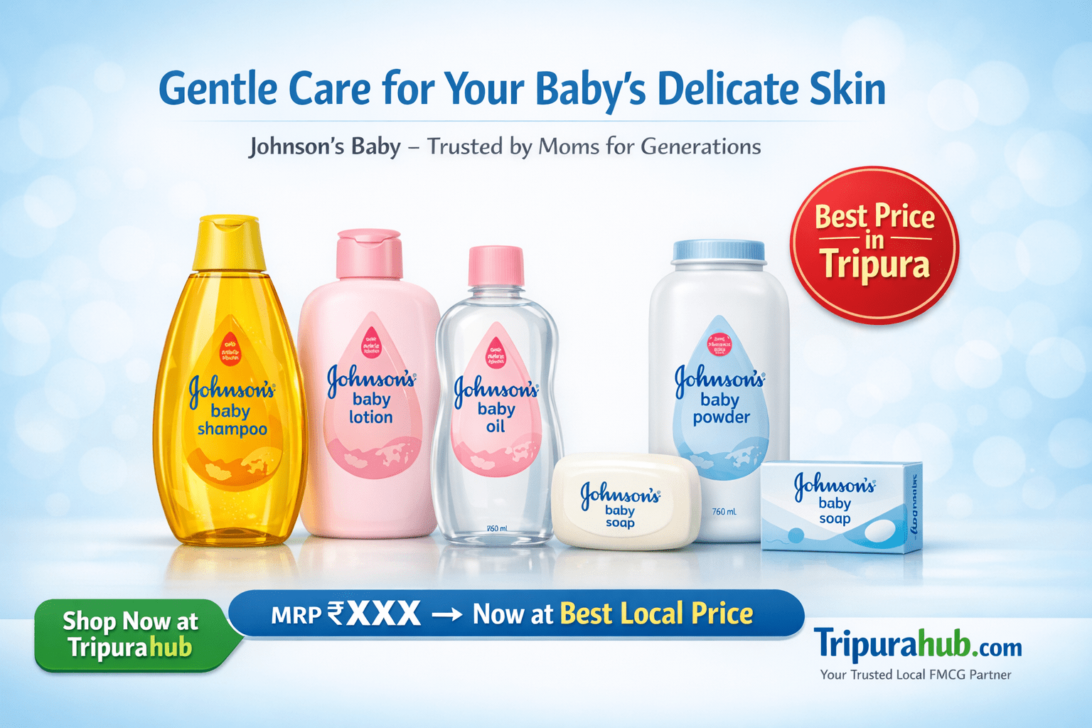 Johnsons Baby Distributor in Tripura